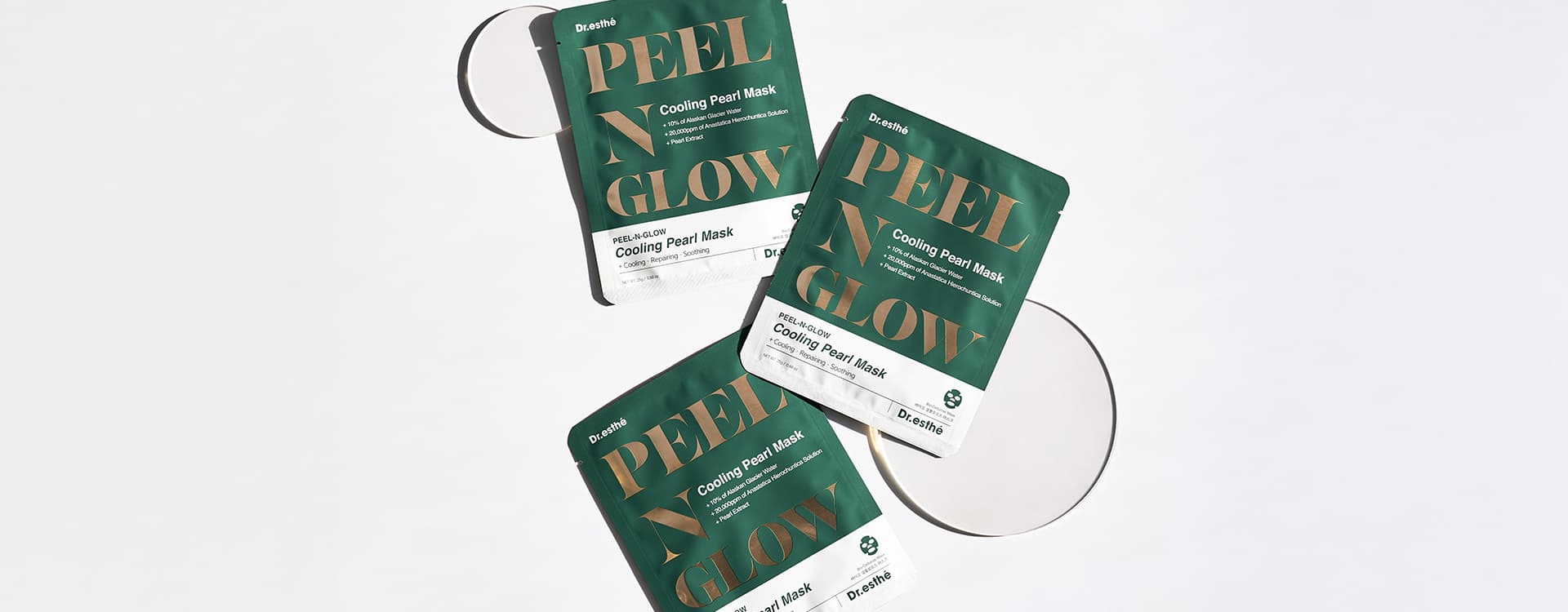 PEEL-N-GLOW クーリングパールマスク写真